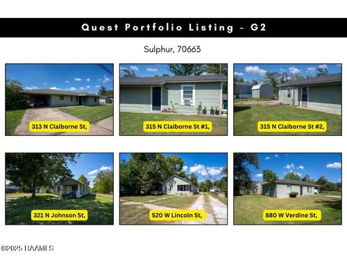 313 N Claiborne St, Sulphur, LA, 70663-2503 | Card Image