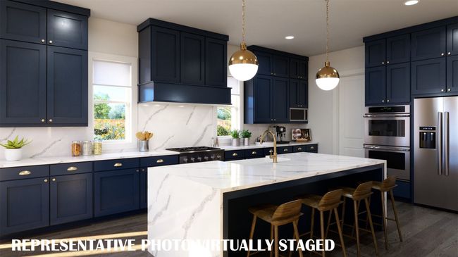 With fantastic style, prep and storage space, all the cooks in the family will love this over the top kitchen! REPRESENTATIVE PHOTO VIRTUALLY STAGED | Image 8