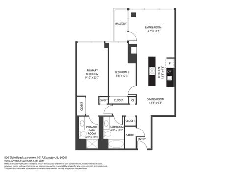 apt-1017-800 Elgin Rd, Evanston, IL, 60201-5627 | Card Image