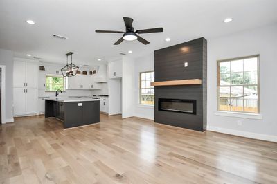 Welcome to 1217 Cabell Street - a gorgous new construction home with fabulous features such as the modern, open-concept living space with white oak hardwood flooring, beautiful windows and tastefully recessed LED lighting throughout! | Image 1