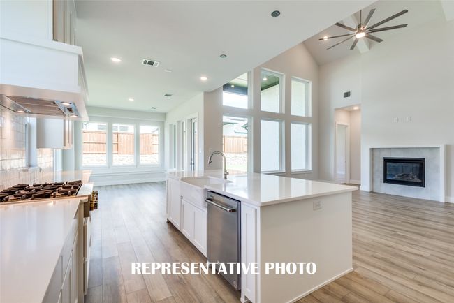 With the perfect open concept design, entertaining is a breeze in our Addison II floor plan. REPRESENTATIVE PHOTO. | Image 8