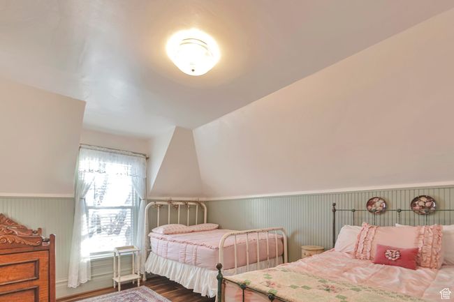 Bedroom featuring dark wood-type flooring | Image 30