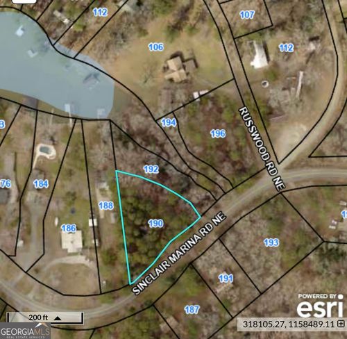 190 Sinclair Marina Rd Ne, Milledgeville, GA, 31061-8482 | Card Image