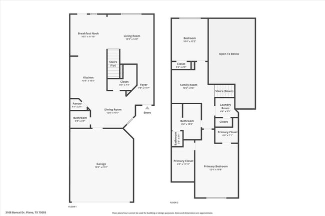 3108 Bonsai Dr, Townhouse with 2 bedrooms, 2 bathrooms and null parking in Plano TX | Image 40