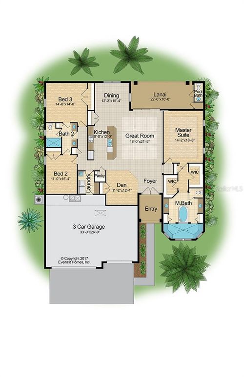 63 Westglen Ln, PALM COAST, FL, 32164-4045 | Card Image