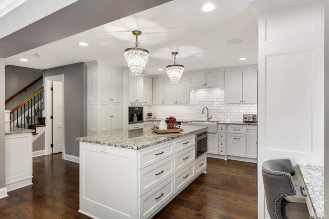 Beautiful timeless kitchen with built in coffee maker too | Image 10