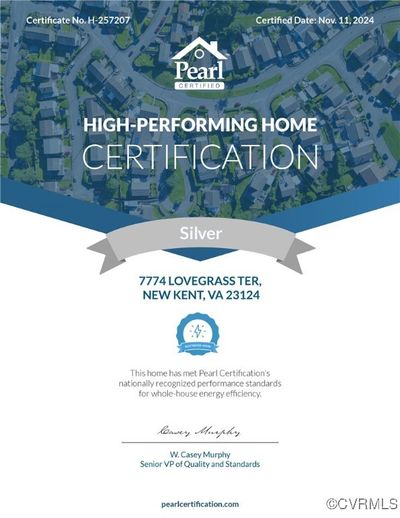 Whole House Energy Efficient Certification | Image 3