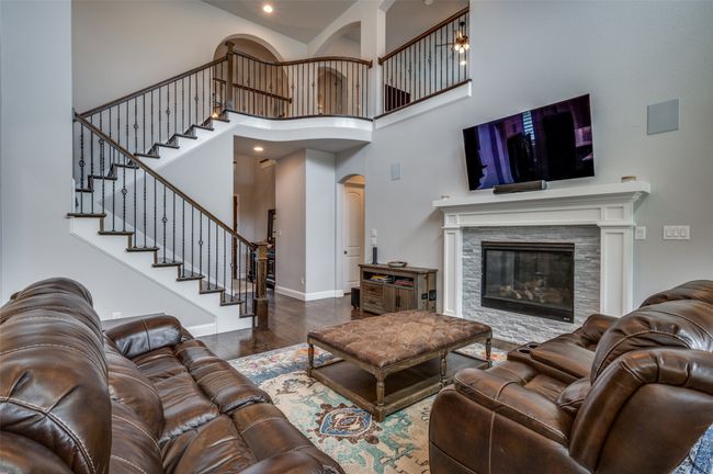 Beautifully Designed Open Stair View to the Game Room | Image 8