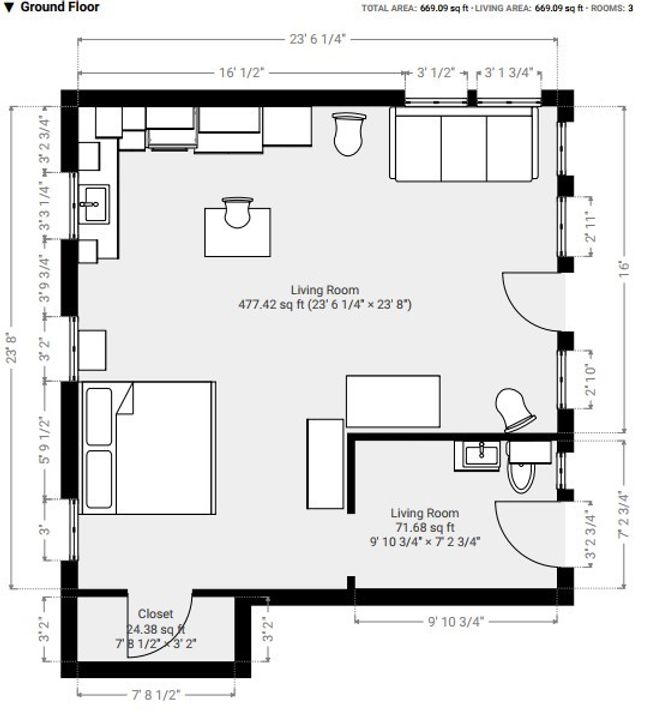 Guest apartment in shop | Image 38