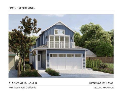 615 Grove St, Half Moon Bay, CA, 94019-2113 | Card Image
