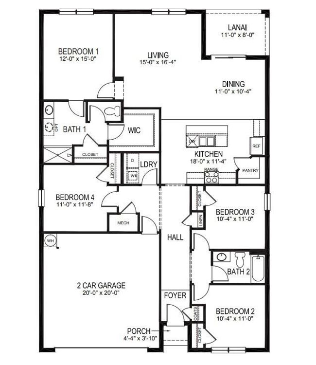 1074 Phelps St, House other with 4 bedrooms, 2 bathrooms and null parking in SEBASTIAN FL | Image 27