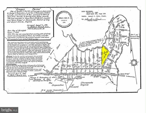 Lot 12 Dragon Farm, Little Plymouth, VA, 23091 | Card Image