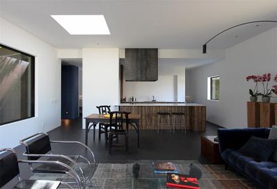 Spacious open living/dining room with stunning porcelain floors and abundant natural light. | Image 3