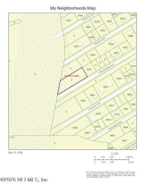 0 Shenandoah Ave, JACKSONVILLE, FL, 32254 | Card Image