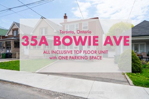upper-35A Bowie Ave, York, ON, M6E2P2 | Card Image