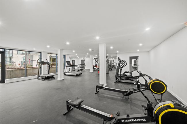 Workout area with recessed lighting | Image 24