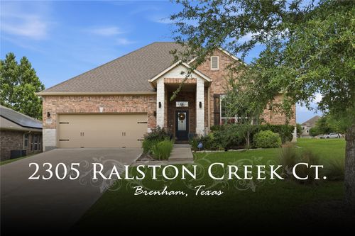 2305 Ralston Creek Ct, Brenham, TX, 77833-3175 | Card Image