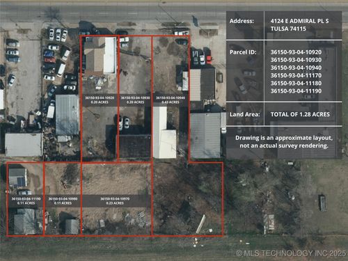 4124 E Admiral Pl, Tulsa, OK, 74115-7444 | Card Image