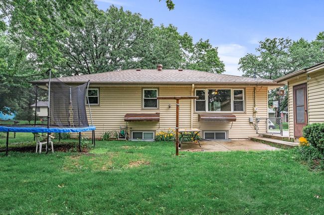 Back yard includes a 16x14 concrete patio space. | Image 16