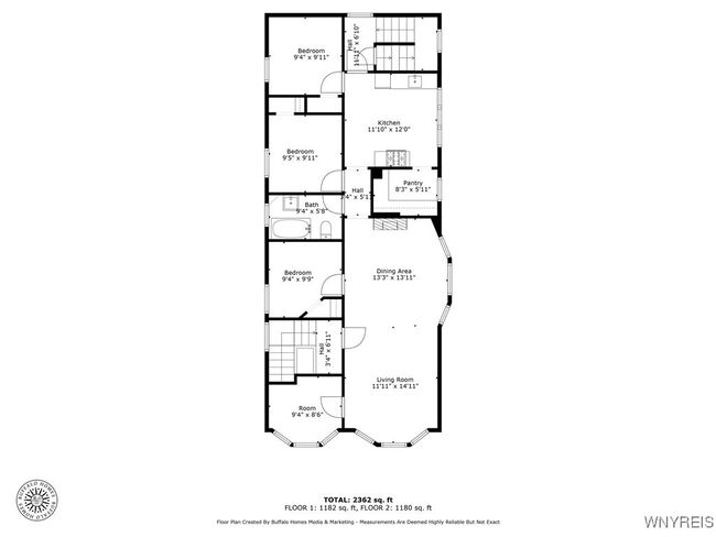 204 Woodside Ave, Home with 6 bedrooms, 2 bathrooms and null parking in Buffalo NY | Image 46