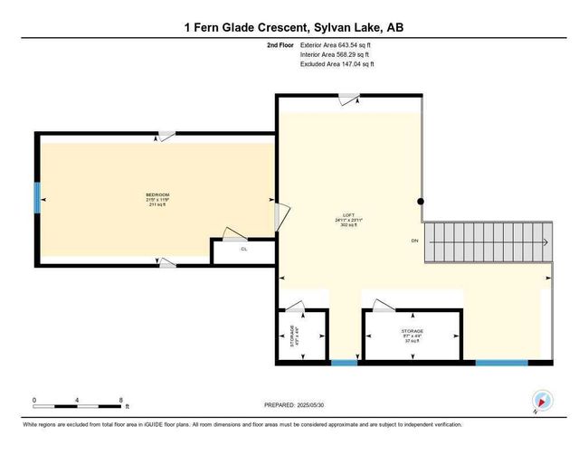 1 Fern Glade Crescent, House other with 4 bedrooms, 3 bathrooms and 2 parking in Sylvan Lake AB | Image 49