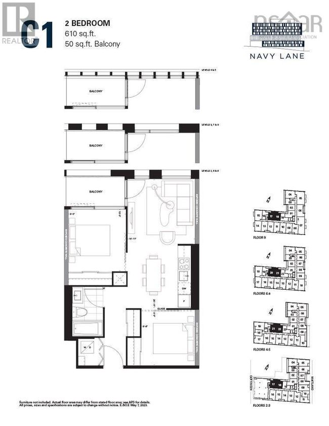 317 - 2250 Maitland St, Condo with 2 bedrooms, 1 bathrooms and null parking in Halifax NS | Image 13