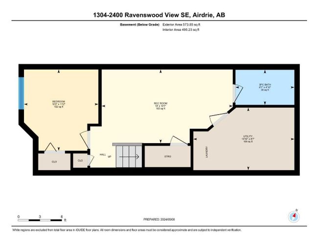1304 - 2400 Ravenswood View Se, Home with 3 bedrooms, 2 bathrooms and 1 parking in Airdrie AB | Image 30