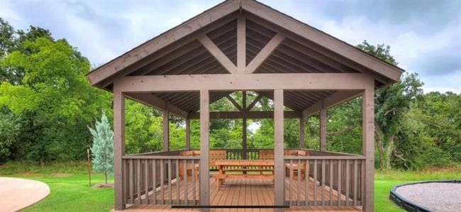 Surrounding community featuring a lawn, a gazebo, and a deck | Image 30