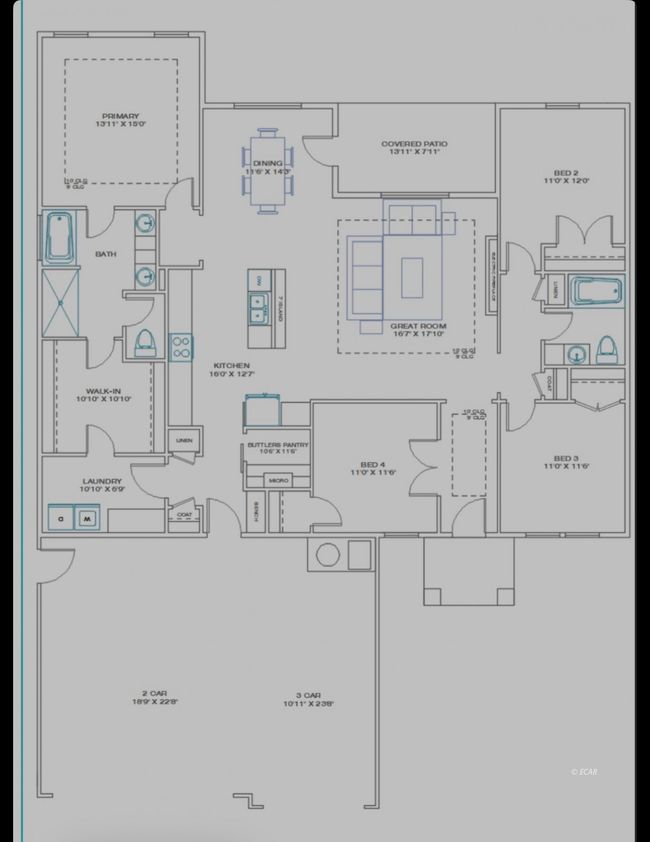 2905 Aria Way, House other with 4 bedrooms, 3 bathrooms and null parking in Elko NV | Image 4