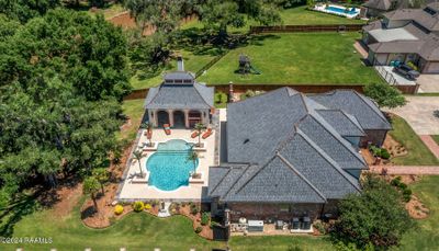 Drone shot of pool | Image 2