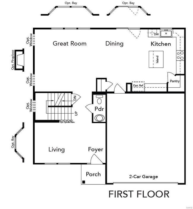1 Barkley @ Summit At Park Hills, House other with 3 bedrooms, 3 bathrooms and 2 parking in Troy MO | Image 22