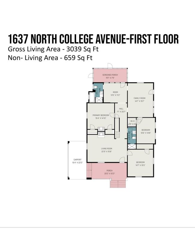1637 N College Ave, House other with 4 bedrooms, 2 bathrooms and null parking in Newton NC | Image 34