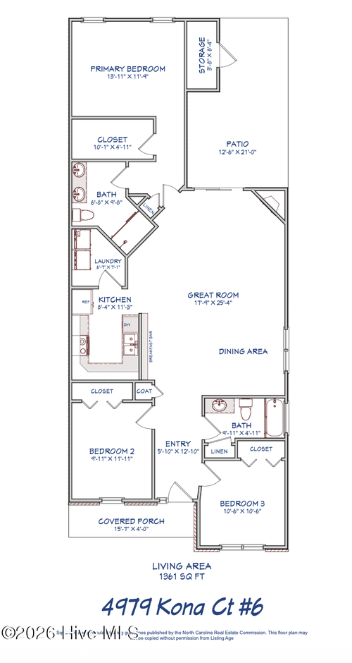 unit-6-4979 Kona Ct, Southport, NC, 28461-7574 | Card Image