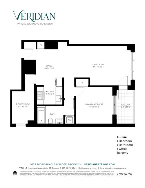 3l-9323 Shore Rd, Brooklyn, NY, 11209-6640 | Card Image