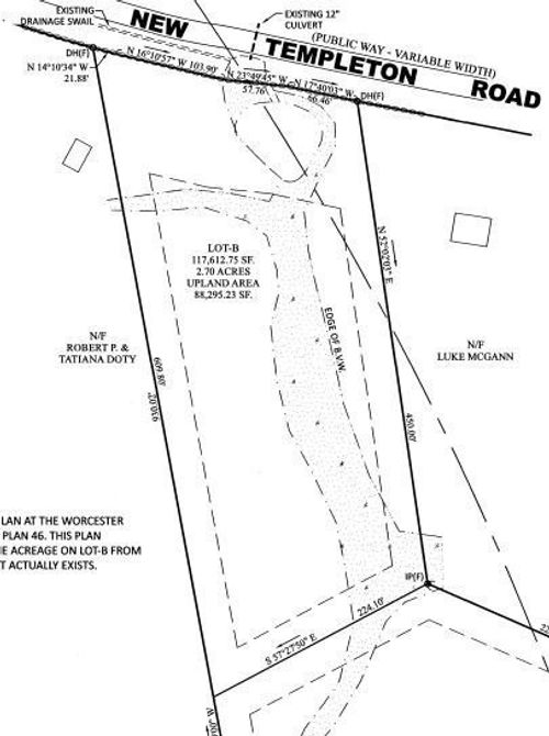 Lot B New Templeton Rd, Hubbardston, MA, 01452 | Card Image