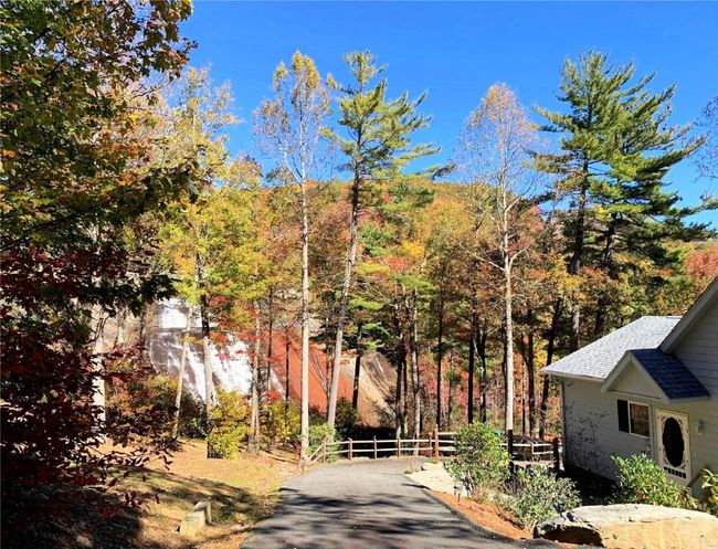 View of Lake Toxaway Falls coming down driveway | Image 40
