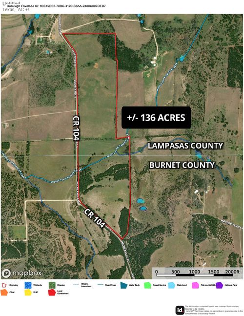 TBA County Road 104, Lampasas, TX, 76550 | Card Image