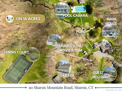 90 Sharon Mountain Road, House other with 3 bedrooms, 2 bathrooms and null parking in Sharon CT | Image 3