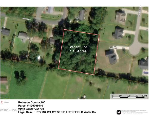 Lot 118 Boone Road, Lumberton, NC, 28360 | Card Image