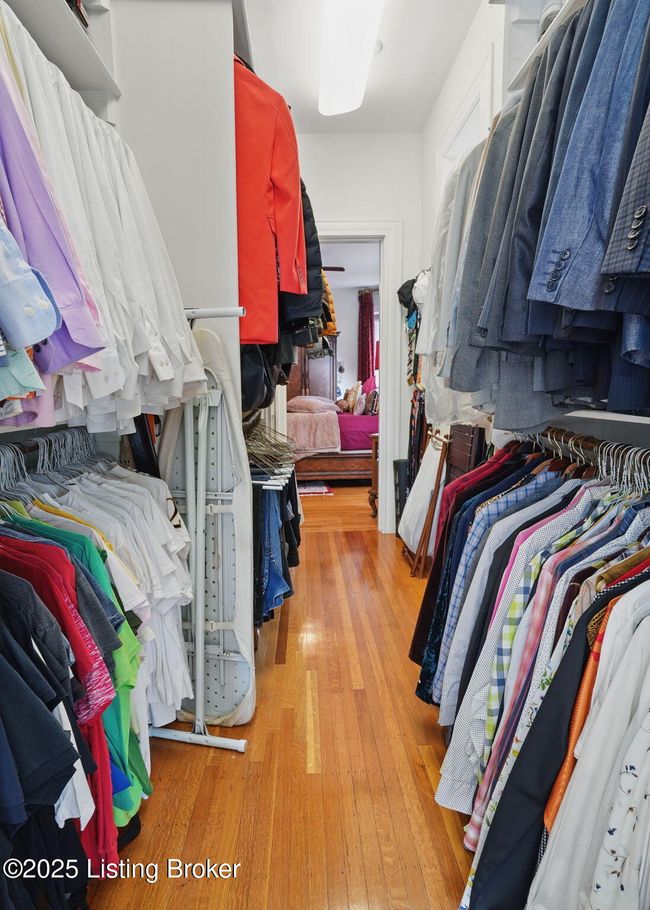 The pimary bedroom walk-in closet. | Image 29