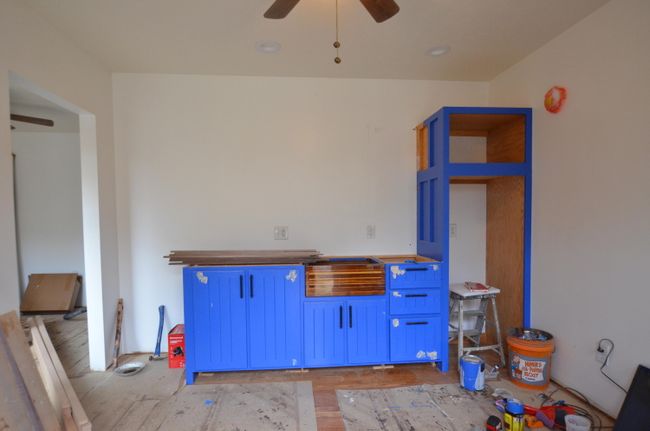 Really outstanding carpenter is working on the kitchen in the studio apt. | Image 40