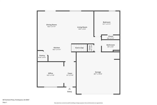 867 Starbuck Pkwy, House other with 5 bedrooms, 3 bathrooms and 2 parking in Pendergrass GA | Image 43
