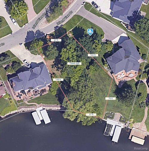 lot 43 Island View Drive, Waterford Charter Township, MI, 48328 | Card Image