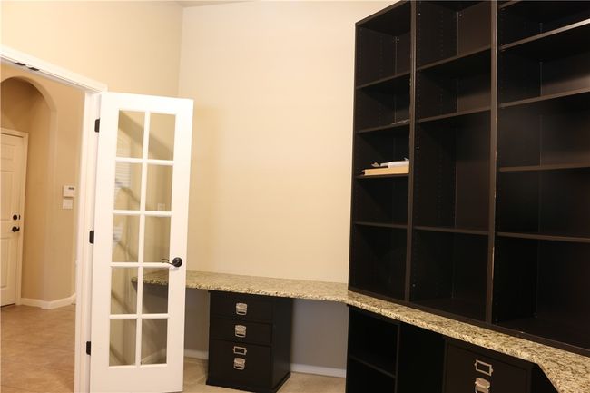 Bookshelves and desk for office area | Image 13