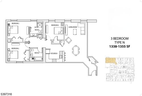 306-160 Lafayette St, Jersey City, NJ, 07304-3634 | Card Image