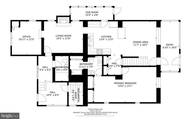 661 Schoolside Ln, House other with 5 bedrooms, 3 bathrooms and null parking in SWARTHMORE PA | Image 38