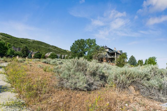 View of yard featuring a mountain view | Image 11