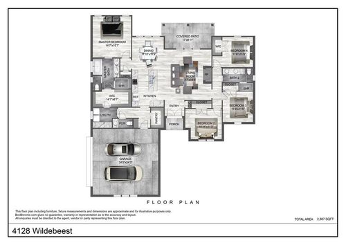 4128 Wildebeest Way, San Angelo, TX, 76901 | Card Image