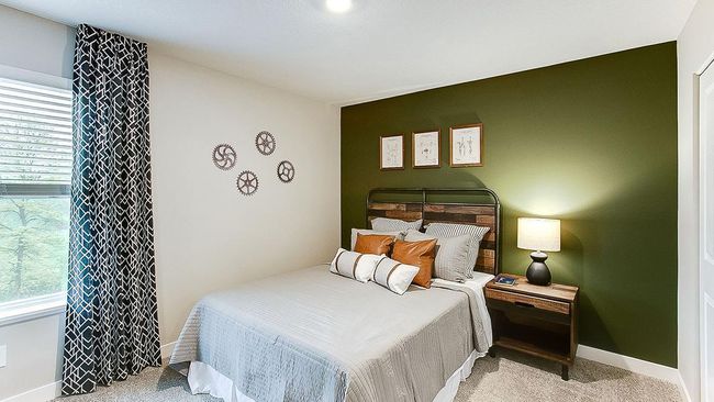 One of 4 bedrooms on the upper level of the home. Two of the bedrooms are connected by a Jack & Jill bath! | Image 28