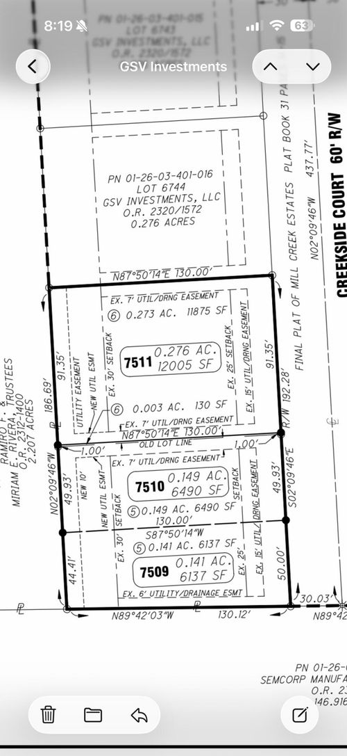 Lot 7511 Creekside, Sidney, OH, 45365 | Card Image